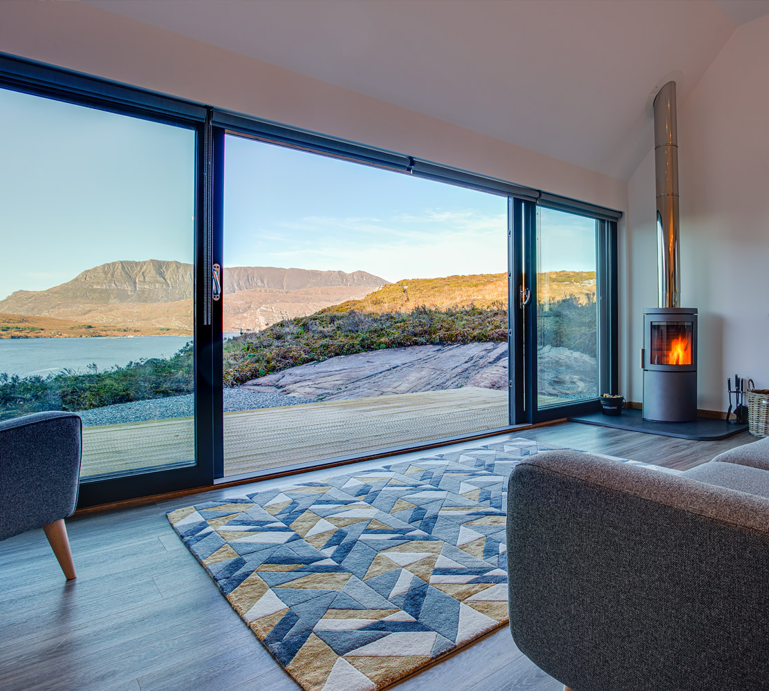 Breath in the fresh sea air at Dal na Mara Self Catering Property in Ardmair Bay